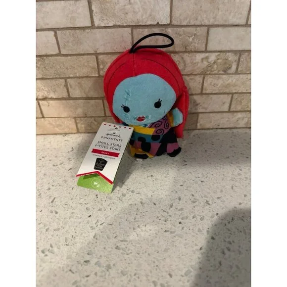 Nwt HALLMARK Nightmare Before Christmas plush ornament bundle - Picture 2 of 5